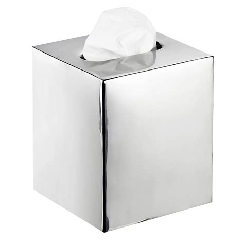 square stainless steel tissue box cover|handmade square tissue box cover.